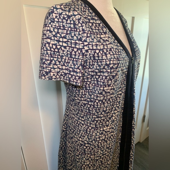 Tory Burch Blue Dress Style# 11152404 Size Medium - Picture 3 of 12